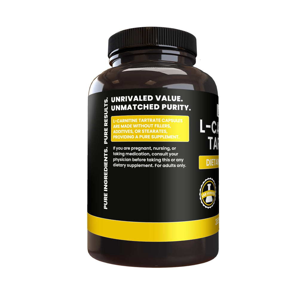 Pure Original Ingredients L-Carnitine Tartrate No Magnesium Or Rice