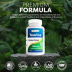 Best Naturals Taurine 1000 mg - 500 Tablets - image 5