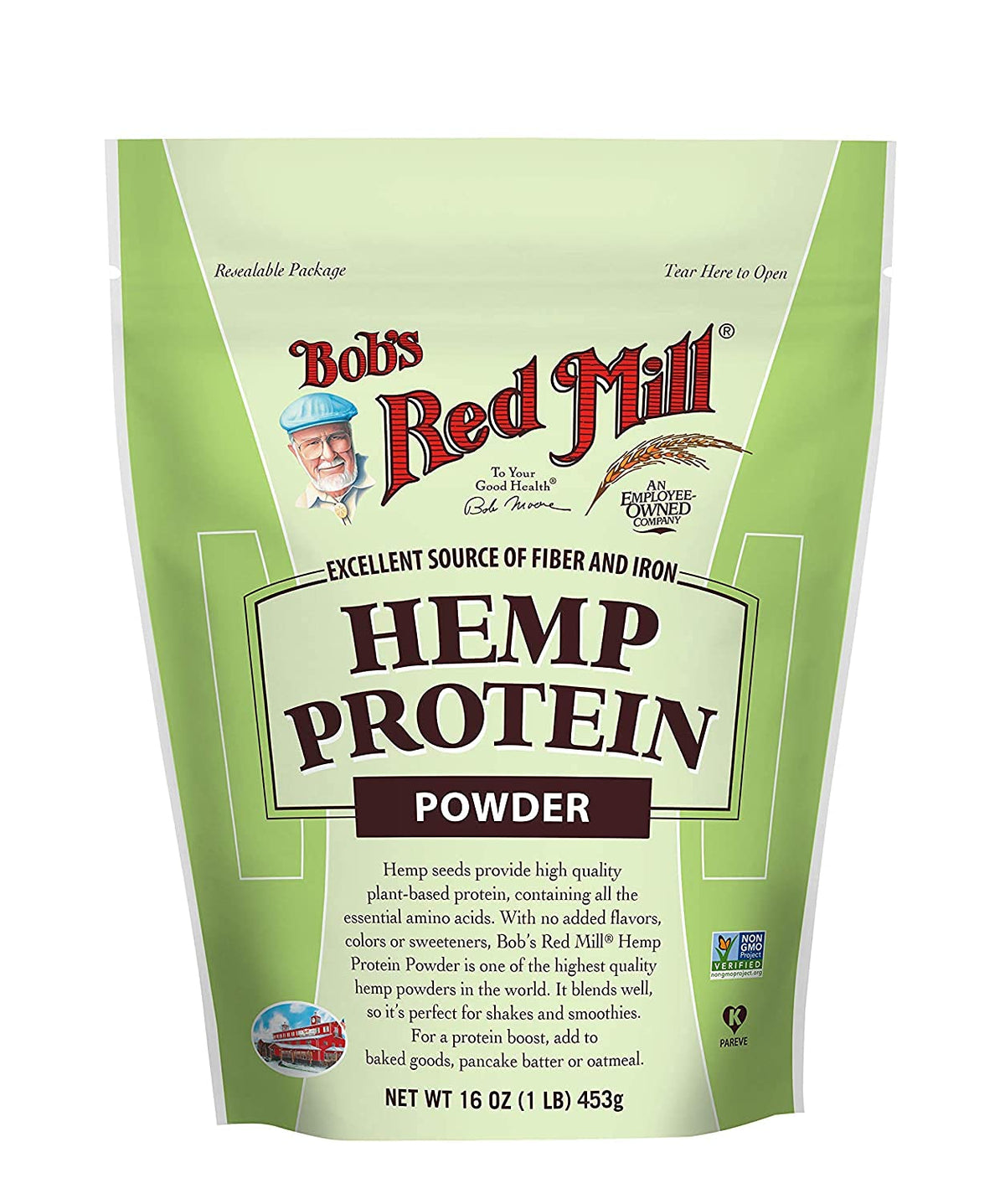 Bob's Red Mill Resealable Hemp Protein Powder
