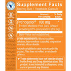 The Vitamin Shoppe Pycnogenol 100mg Antioxidant - 30 Capsules - image 2