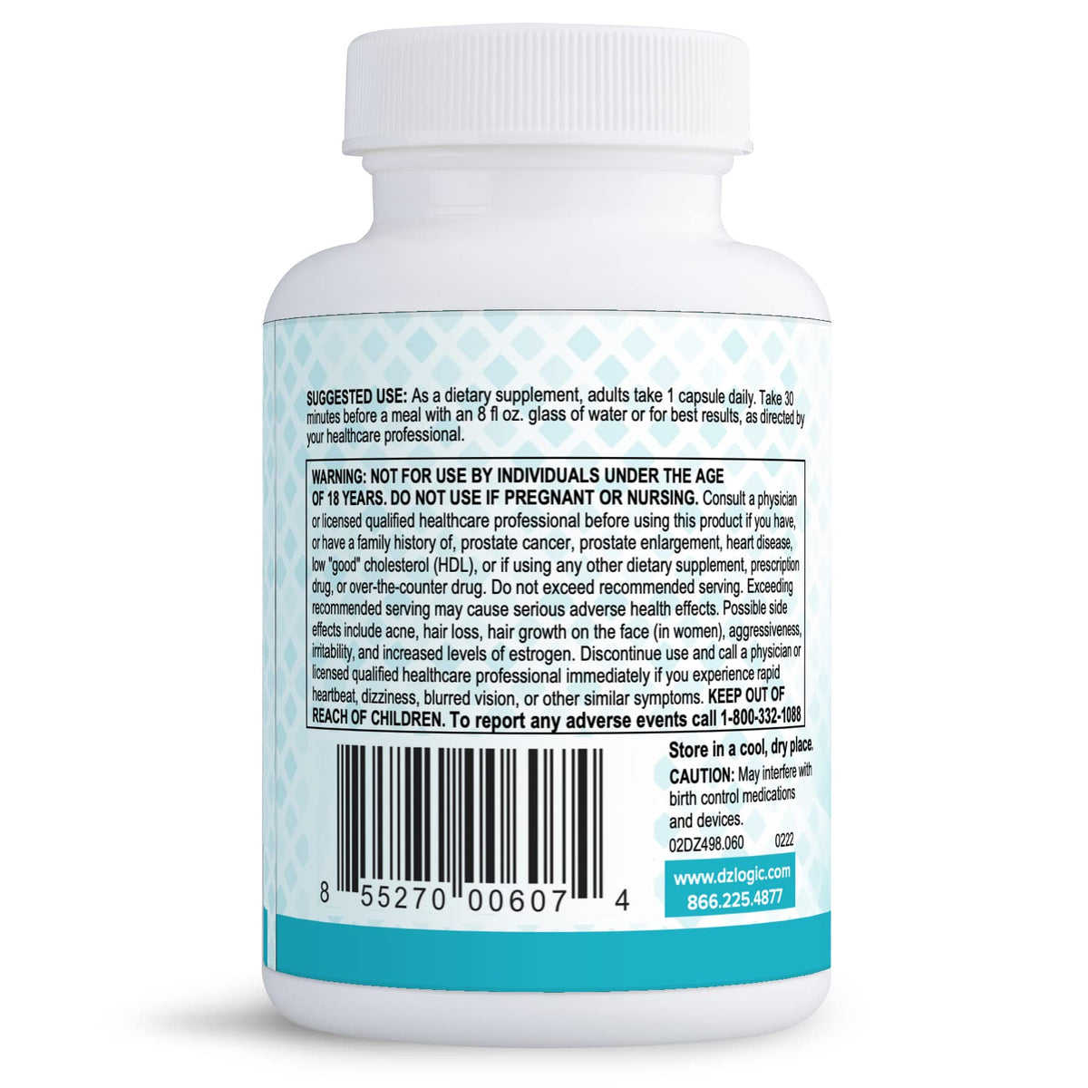 Dzugan PhysioLogic Advanced DHEA Formula 10mg - 60 Capsules - image 3