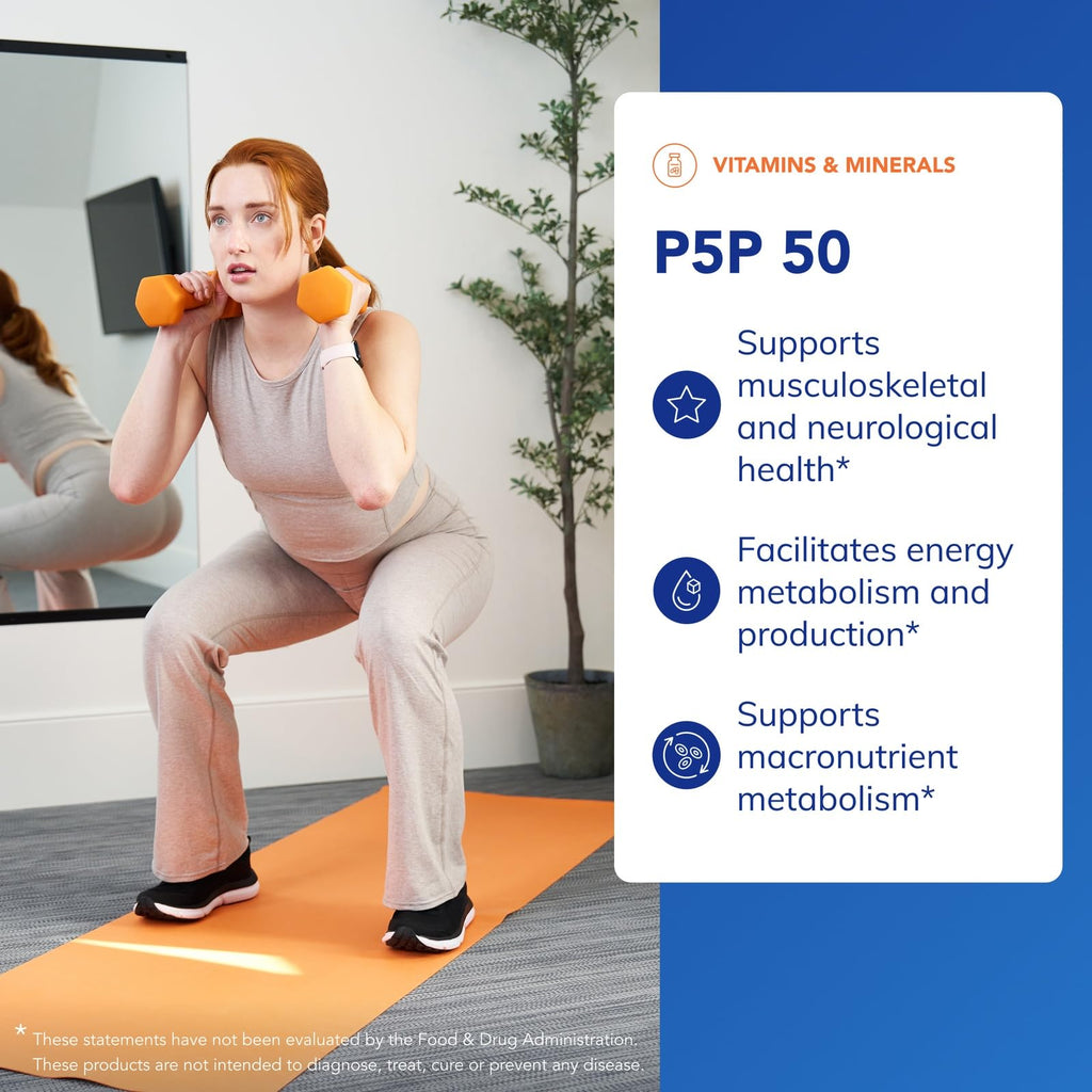 Pure Encapsulations P5P 50 Vitamin B6 - 60 Capsules - image 3