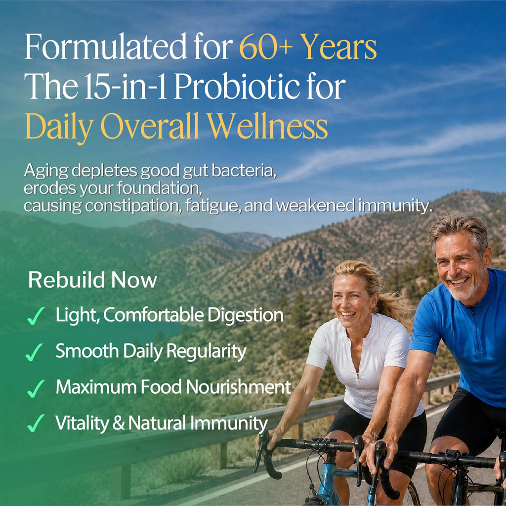 Life-Space Premium Broad Spectrum Probiotics + Probiotic for 60+