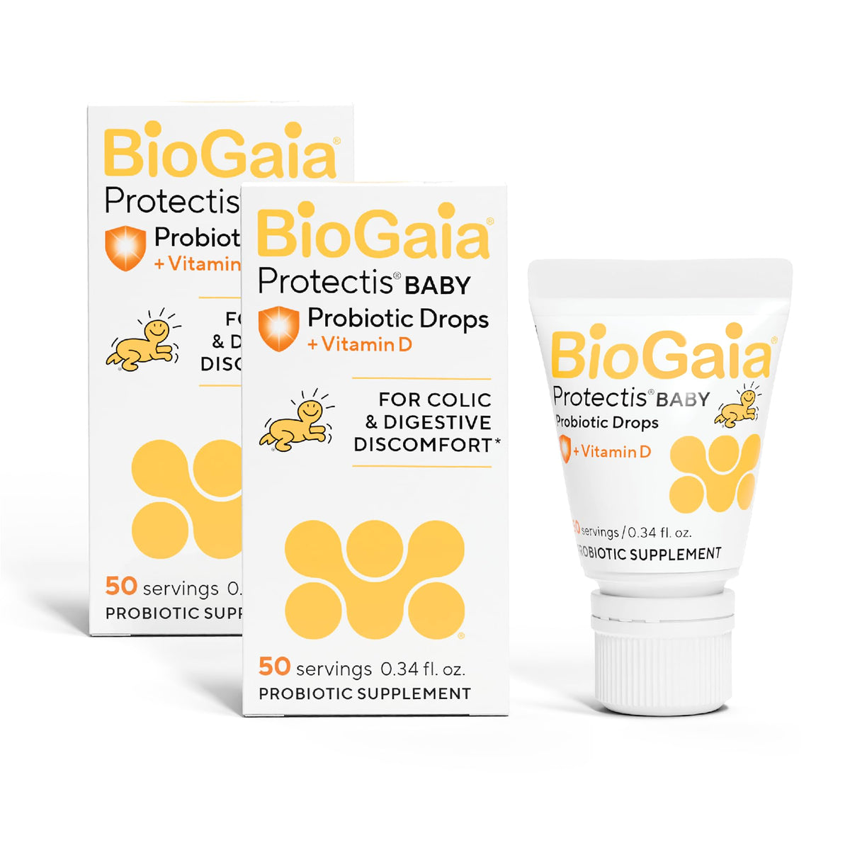 BioGaia Baby Probiotic Drops with Vitamin D - 2 Pack