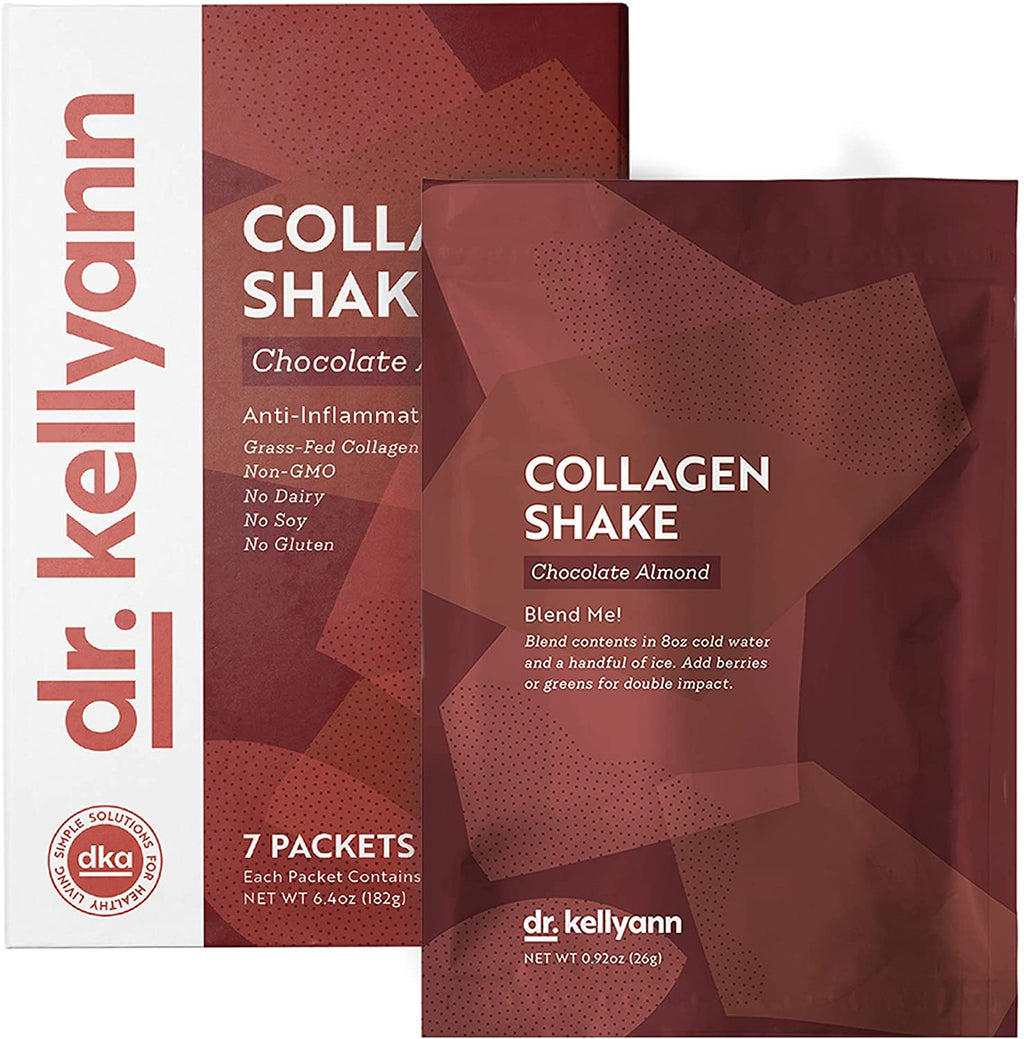 Dr. Kellyann Keto Almond Shakes - 100% Grass Fed Collagen Protein by Bone Broth