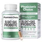 Physician's CHOICE Bloat & Gas Probiotic 5-in-1 - 30 Capsules
