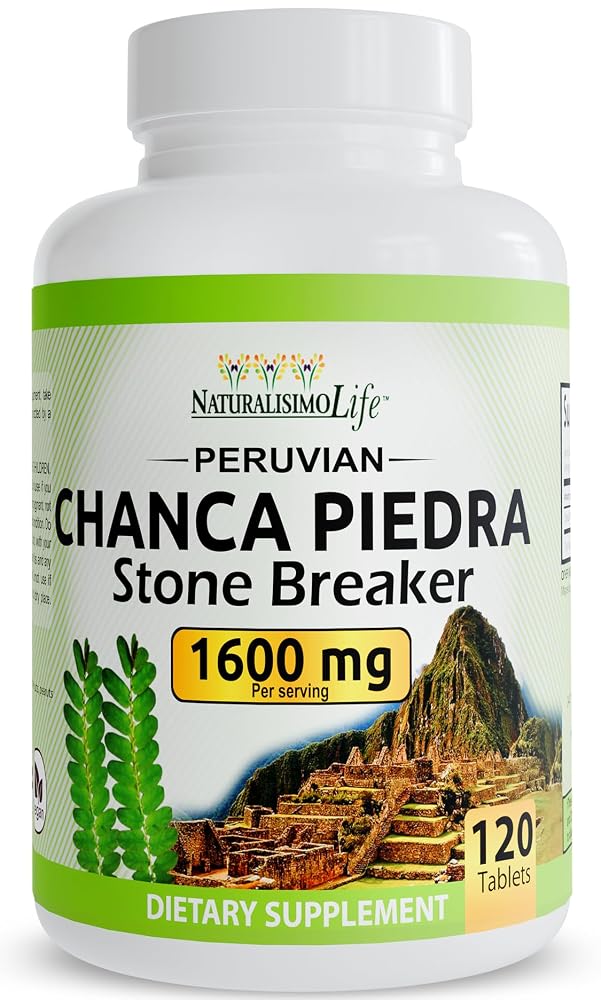 NaturalisimoLife Chanca Piedra 1600 mg - 120 Tablets