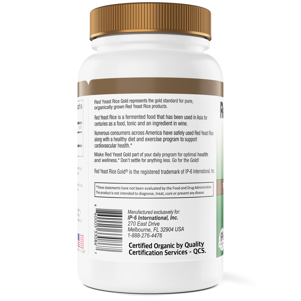 Devicare Red Yeast Rice Gold® 1200 mg per 2 Capsule Serving - image 3