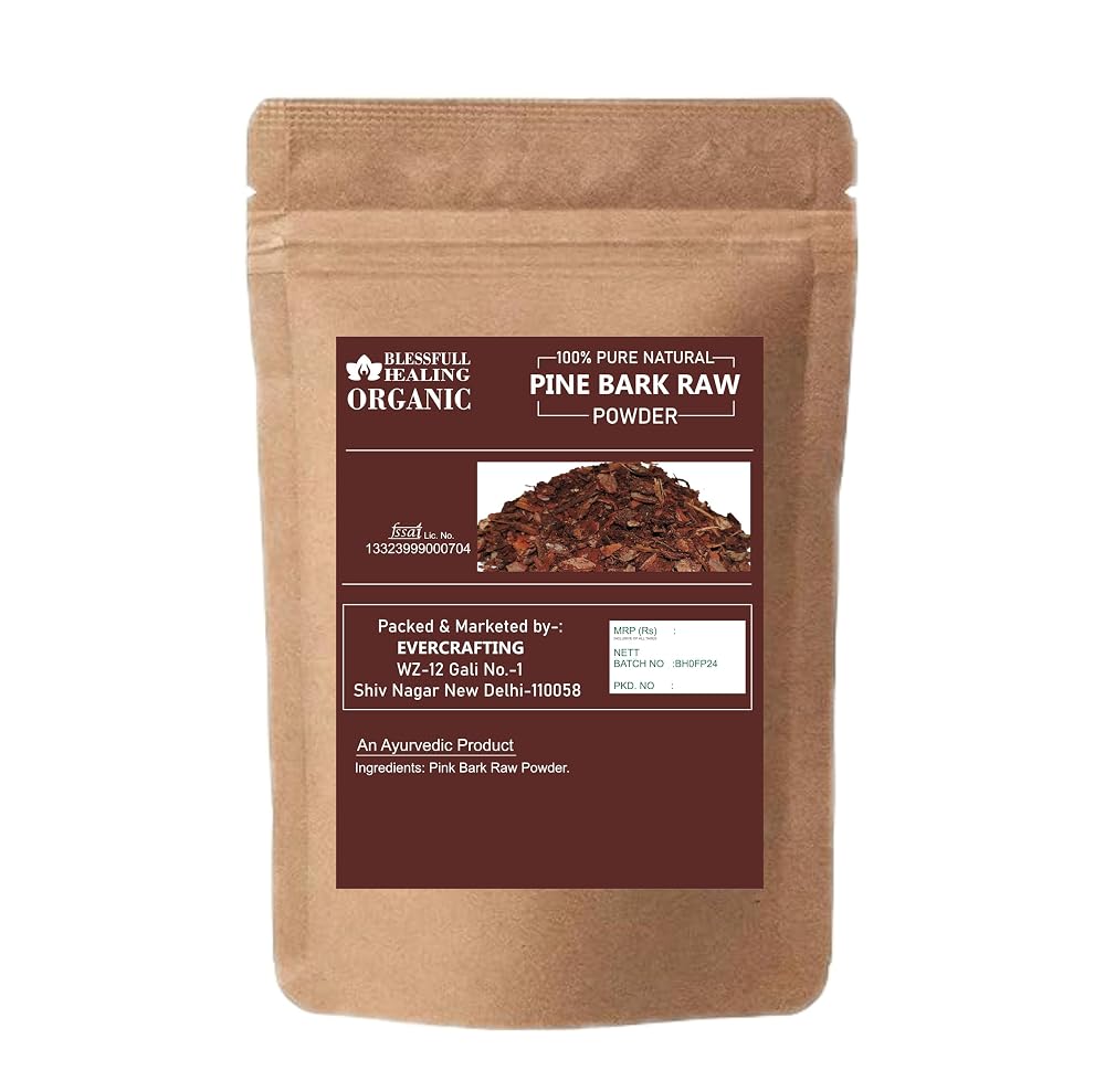 Blessfull Healing Organic Pine Bark Raw Powder 100% Pure Natural 200