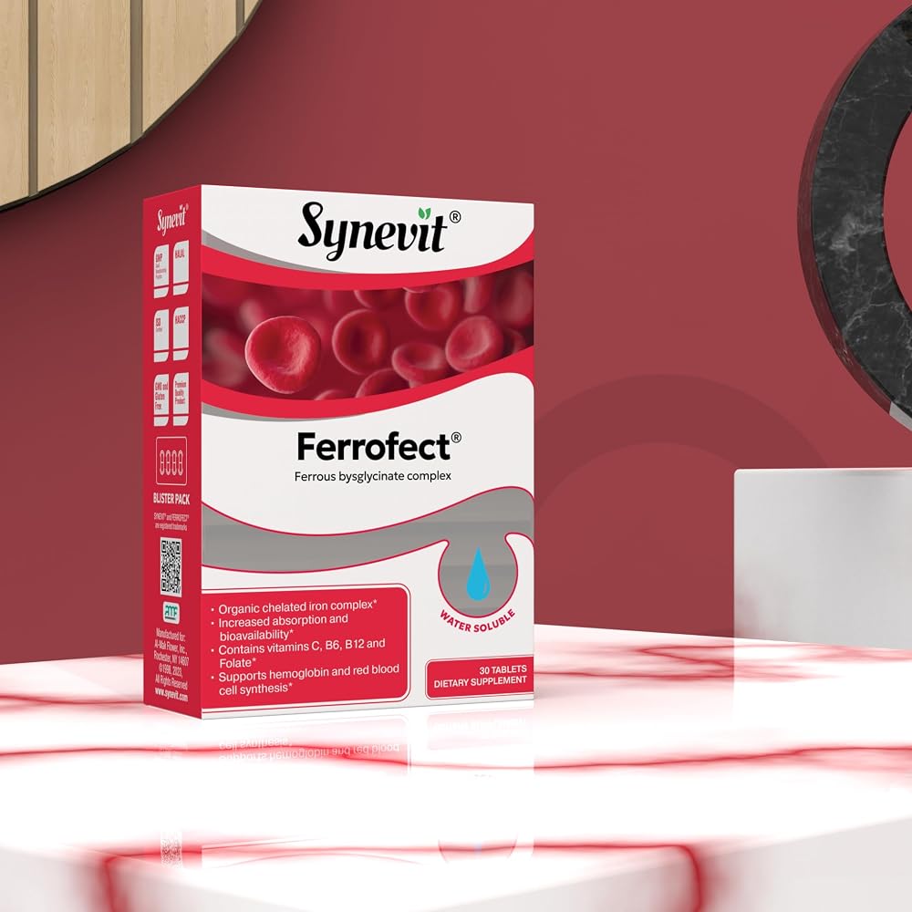 Synevit Ferrofect Iron Supplement Tablets - 30 Tablets - image 3