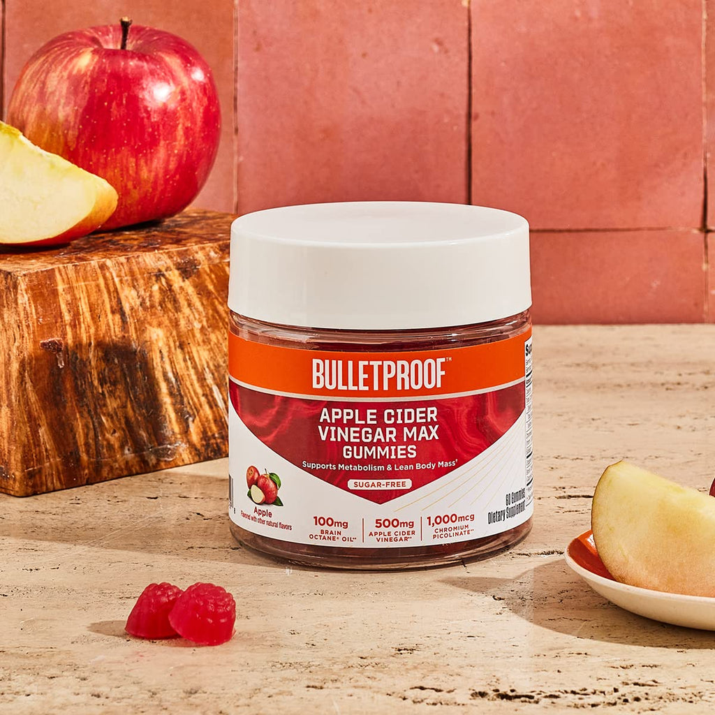 Bulletproof Apple Cider Vinegar Max Sugar-Free Gummies - 60 Count - image 4