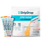 DripDrop Hydration - Zero Sugar Electrolyte Powder Packets Keto