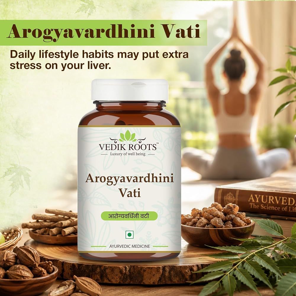 VEDIKROOTS Arogyavardhini Vati Liver Support Tablets - 120 Tablets - image 8