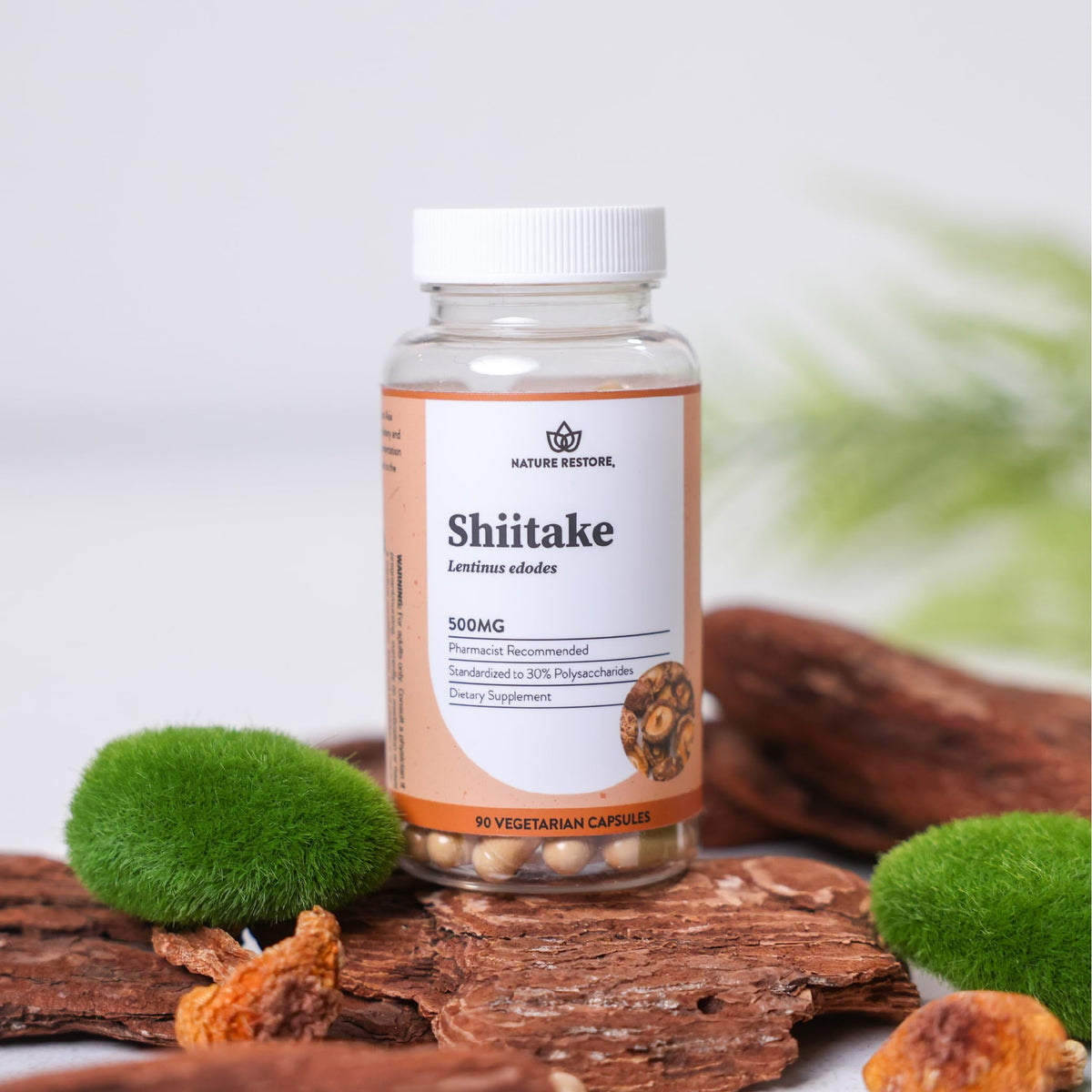 Nature Restore Shiitake Mushroom Extract Supplement - 90 Capsules - image 8