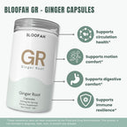 Bloofah Ginger Root 500mg 10:1 Extract Capsules - 120 Count - image 4