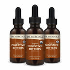 Dr. Mercola Organic Digestive Bitters Liquid Drops - 2 fl oz, 3 Pack