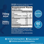 Move Free Advanced Glucosamine Chondroitin MSM Joint Support - 120 Tablets - image 6