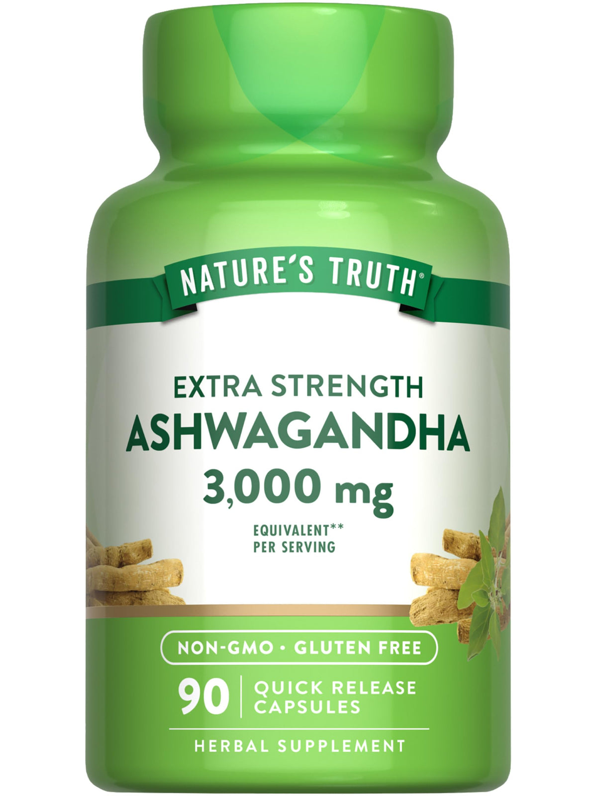 Nature's Truth Ashwagandha Extra Strength Capsules - 90 Count
