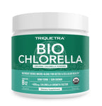 Triquetra Health Organic Chlorella Powder Raw Green Algae - 7.94 oz