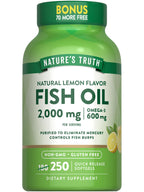 Nature's Truth Fish Oil 2000 mg Omega-3 - 250 Softgels
