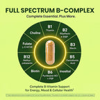 INNERVISNUTRITION Methylated B Complex Vitamins - 60 Capsules - image 4