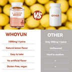 Whoyun L-Lysine 1000mg Gummies