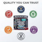 Clean Nutraceuticals Alpha Glow Shilajit Gummies - 60 Count - image 8