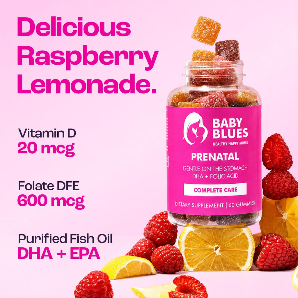 Baby Blues Prenatal Gummies for Women, Iron Free - 60 Count - image 3