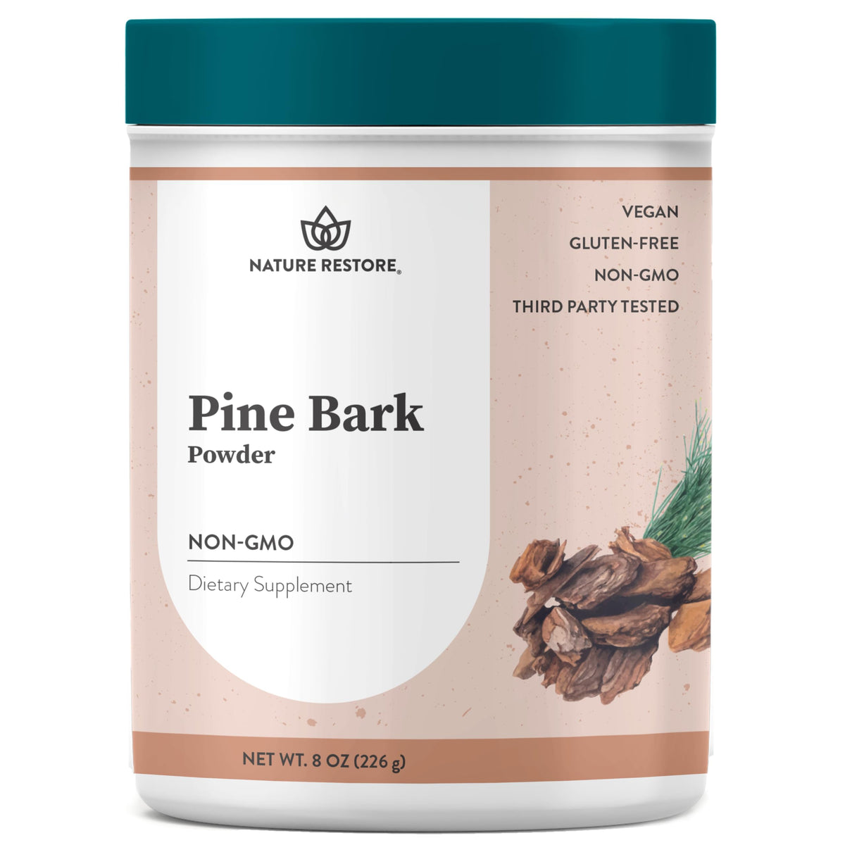 Nature Restore Pine Bark Extract Powder Antioxidant - 8 oz