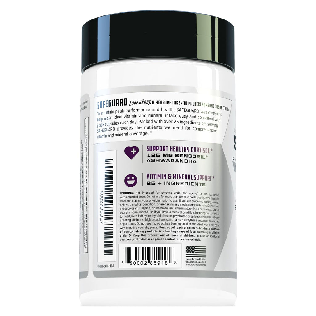 Cutler Nutrition Safeguard Adult Multivitamin with Ashwagandha - 90 Tablets - image 2