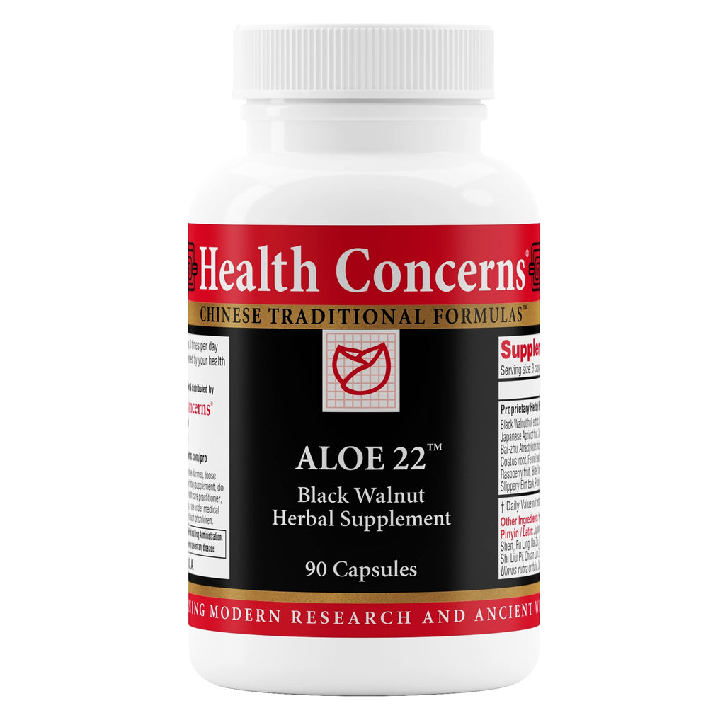 Health Concerns Aloe 22 Digestive Support - 90 Capsules