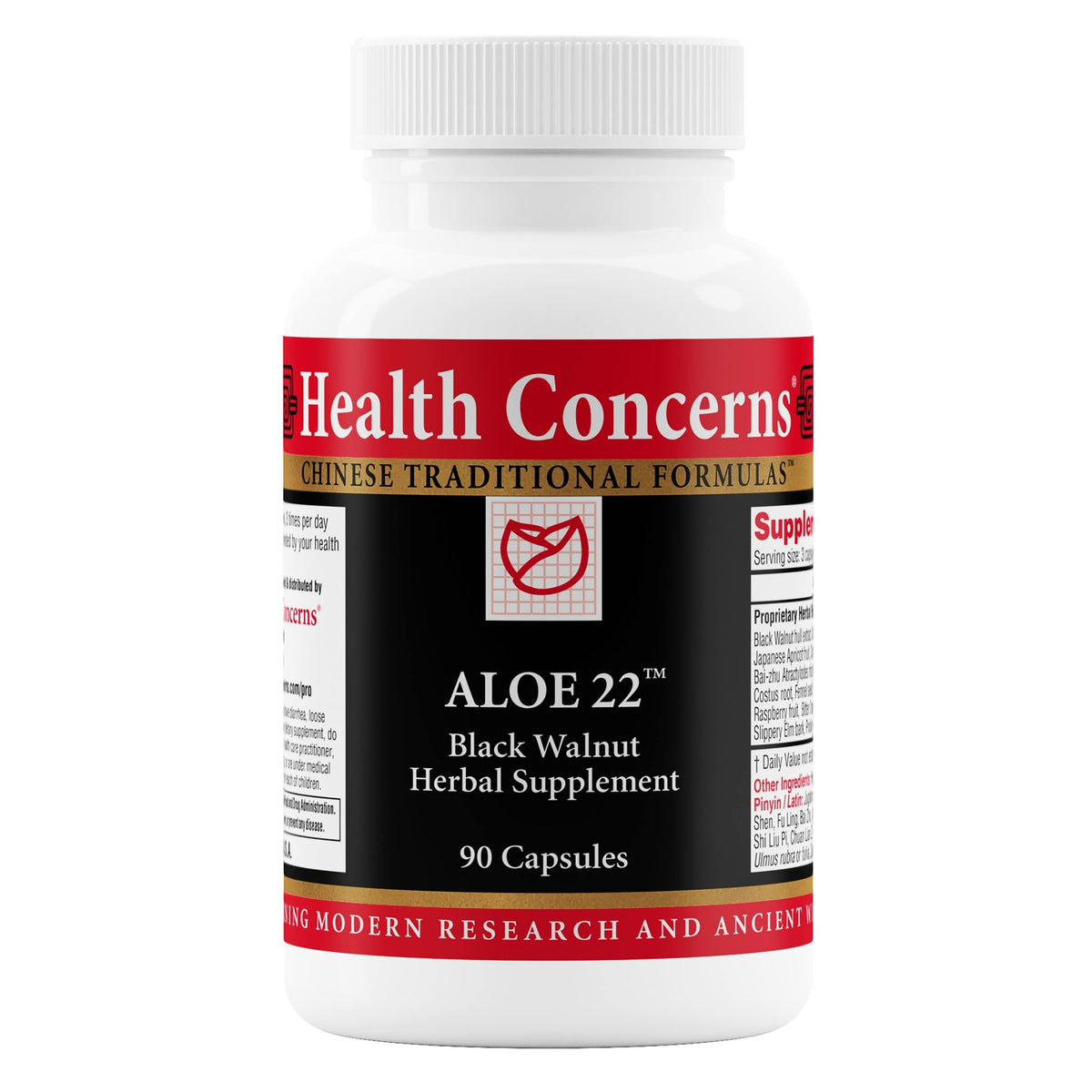 Health Concerns Aloe 22 Digestive Support - 90 Capsules