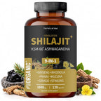 FIRSTORGANIC Himalayan Shilajit Vitality Guard+ Complex - 120 Capsules