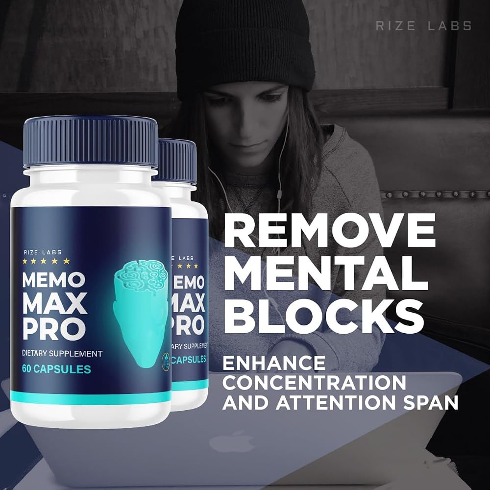 rize labs Memo Max Pro Brain Function Supplement - 60 Capsules - image 5