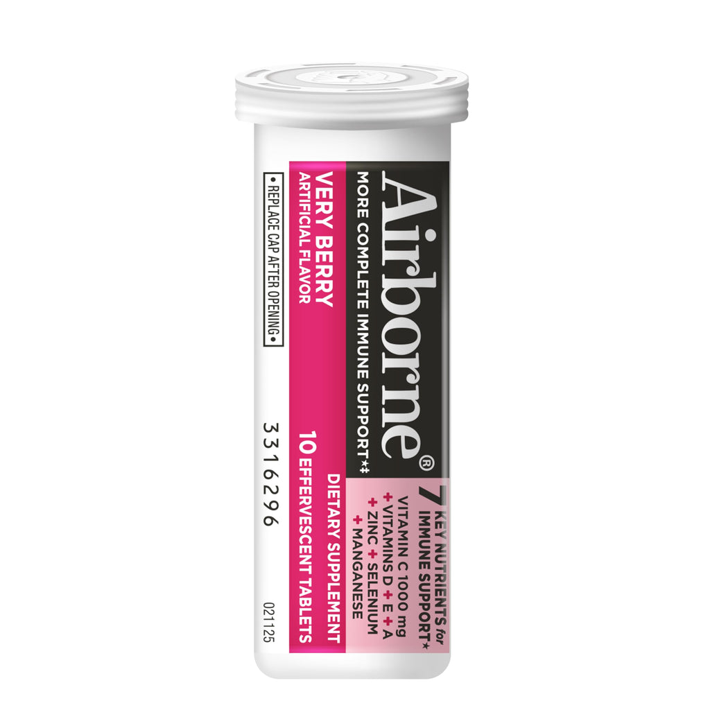 Airborne Vitamin C 1000mg with Zinc Effervescent Tablets - 10 Tablets - image 12