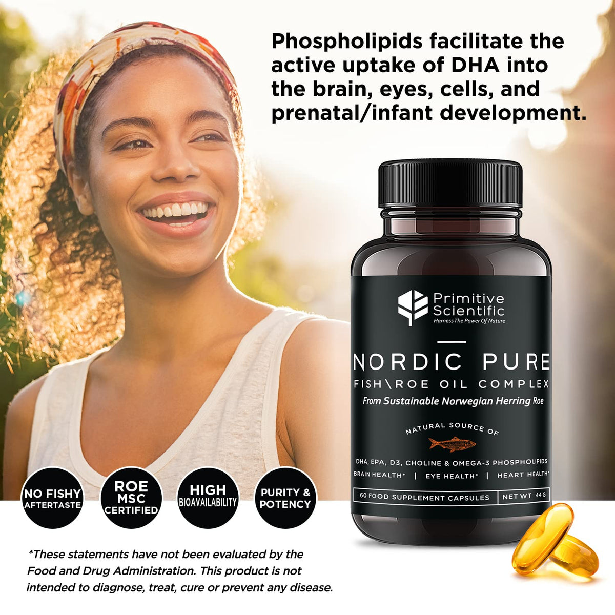 Primitive Scientific Nordic Pure Oil Complex - 60 Capsules - image 5