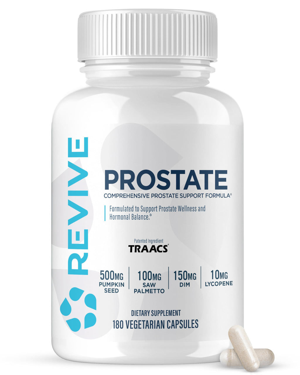 Revive Prostate Supplements for Men with Saw Palmetto - 120 Capsules