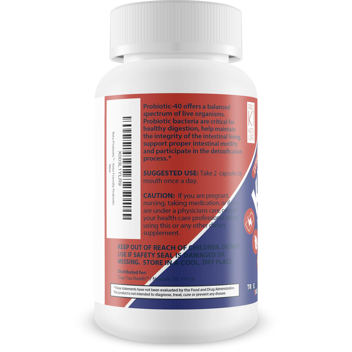 Grace nnvg Keto Probiotic 40 Billion CFU - 1 Capsules - image 3
