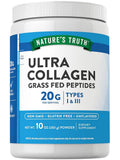 Nature's Truth Collagen Peptides Powder Unflavored Grass Fed - 10 oz