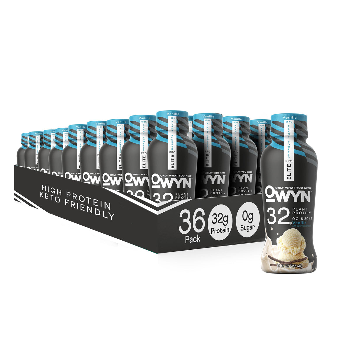 OWYN Only What You Need Pro Elite Vegan Protein Shake - 36 Pack