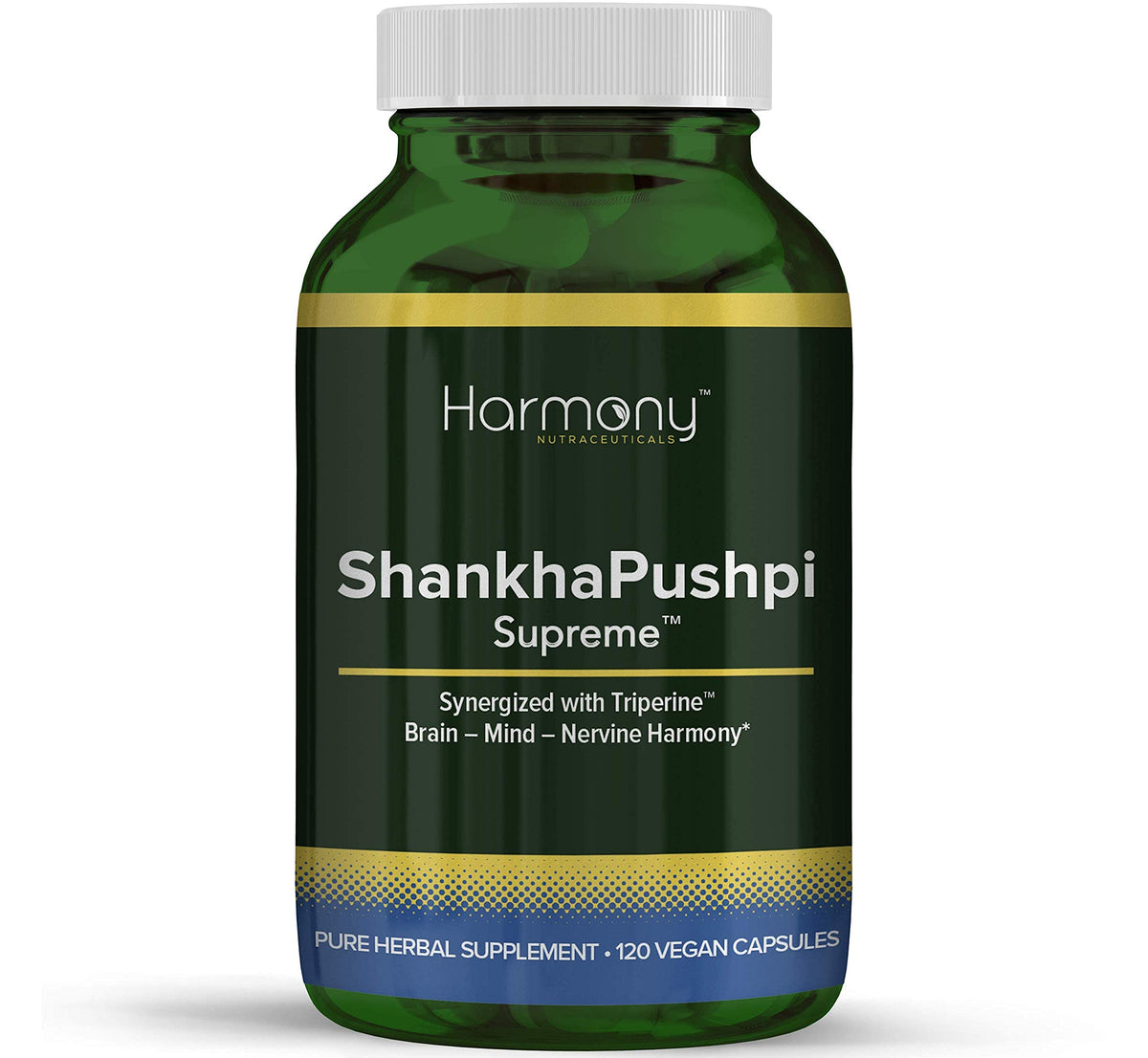 Harmony Nutraceuticals ShankhPushpi Supreme Ayurvedic Herbal Supplement