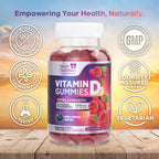 Health Nutrition Naturals Vitamin D3 Gummies 5000 IU (125 mcg)