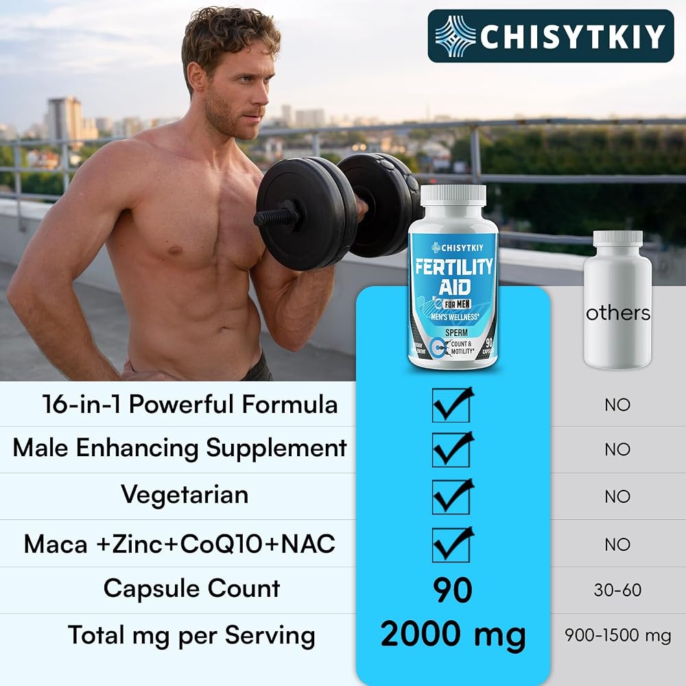 Chisytkiy Male Fertility Supplement - 90 Vegetarian Capsules - image 5