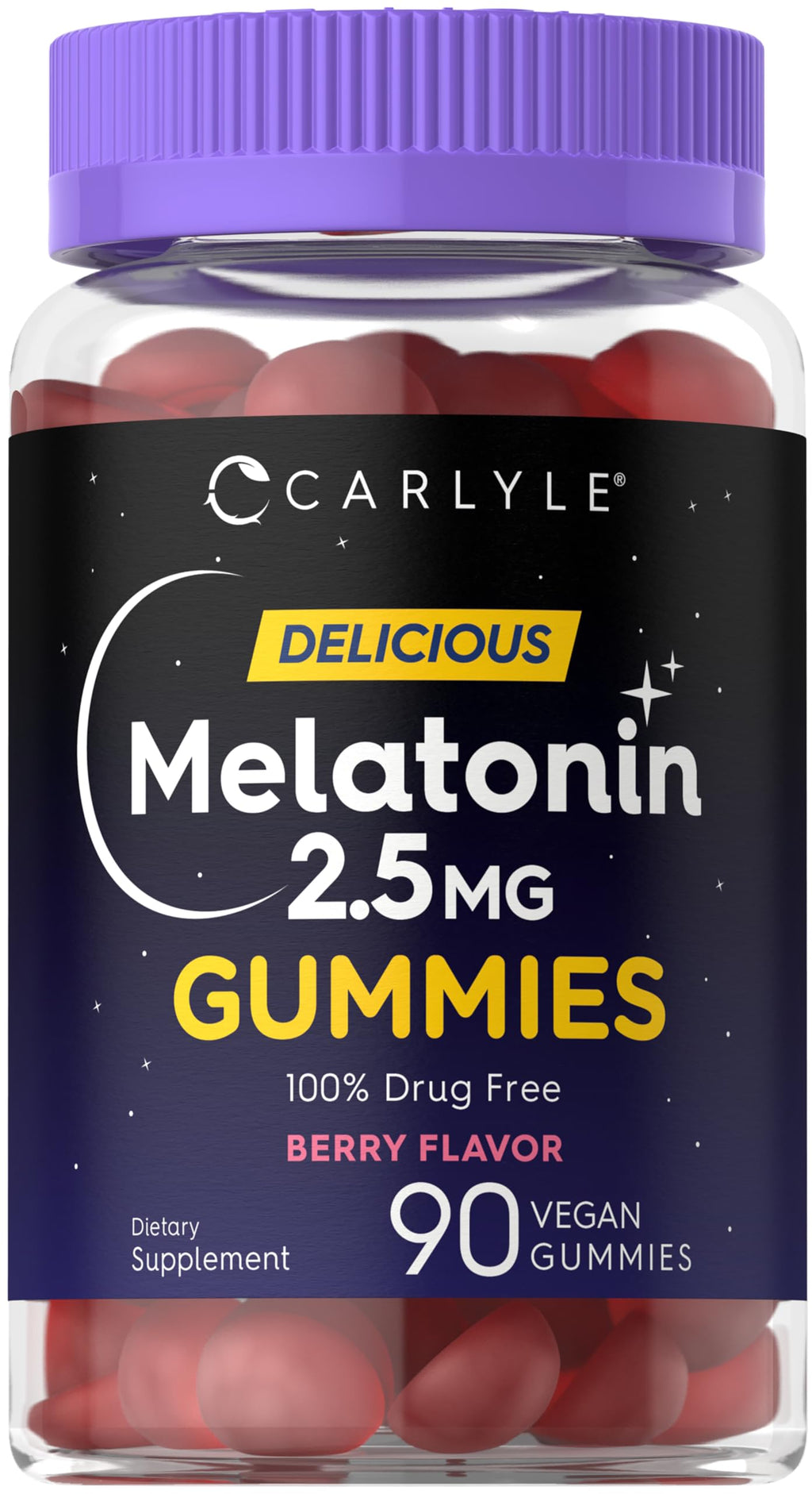 Carlyle Melatonin 2.5 mg Gummies - 90 Count