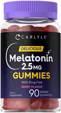 Carlyle Melatonin 2.5 mg Gummies - 90 Count