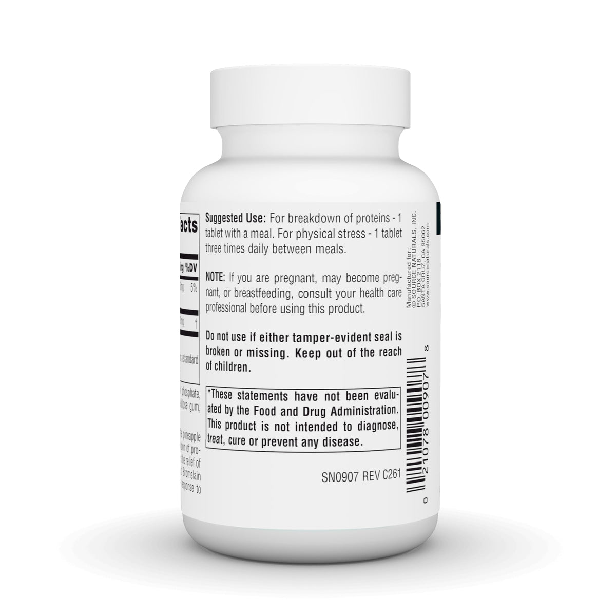 Source Naturals Bromelain 500mg - 120 Tablets - image 4