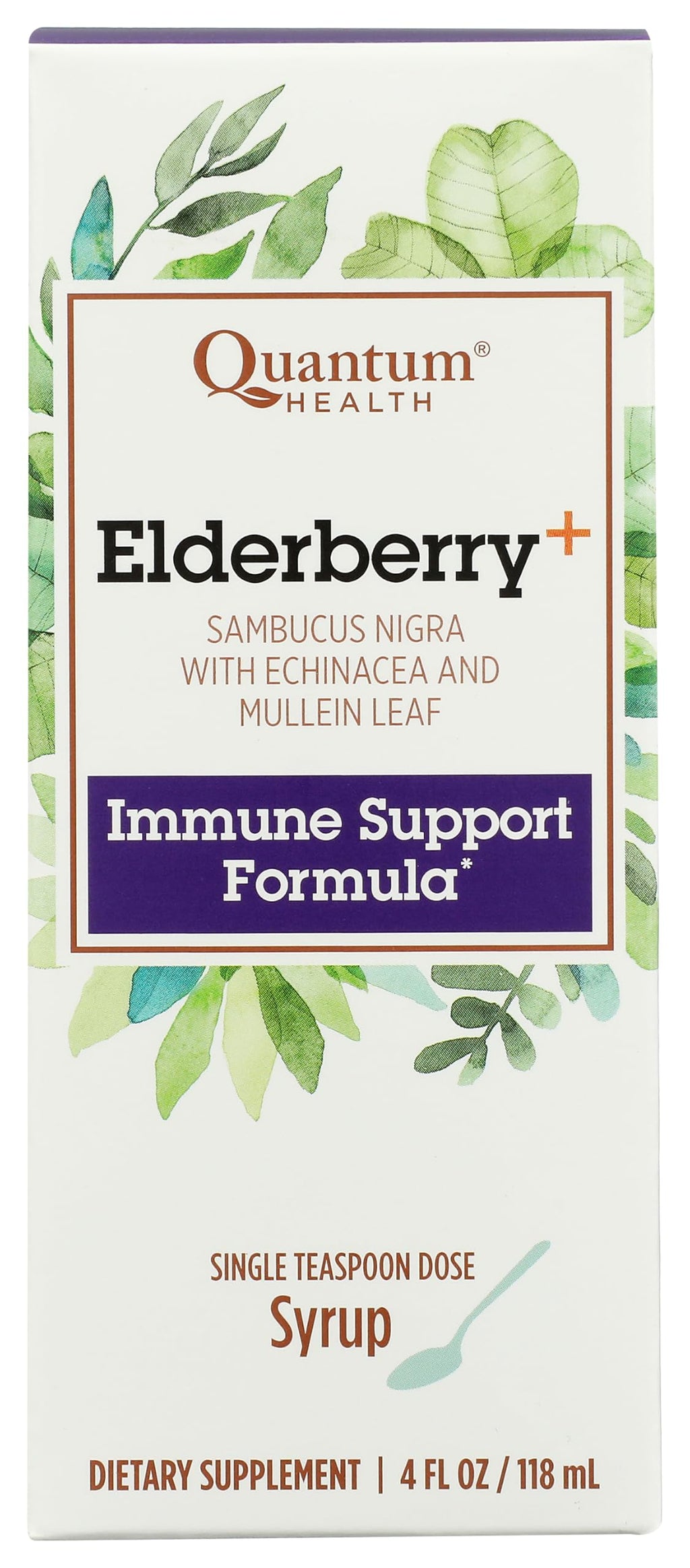 Quantum Elderberry-C Syrup - 4 oz