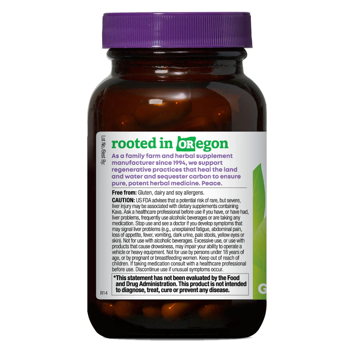 Oregon's Wild Harvest Kava Root Capsules - 90 Count - image 3