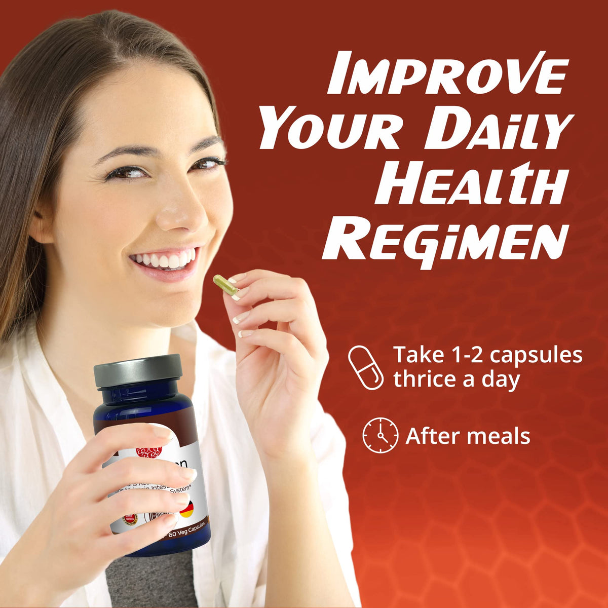 RaDoTech IntestiSan Olive Leaf Extract Immune Support - 60 Capsules - image 5
