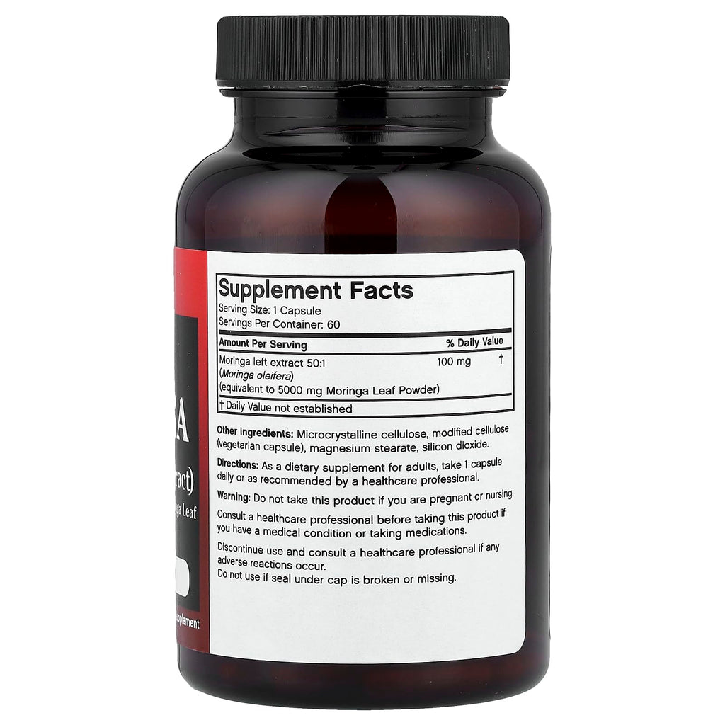 Futurebiotics Moringa 5000mg - 60 Vegetarian Capsules - image 2
